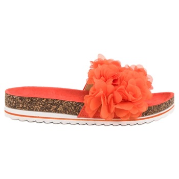 Papuci dama, Seastar, BM58190, Portocaliu, 36 EU